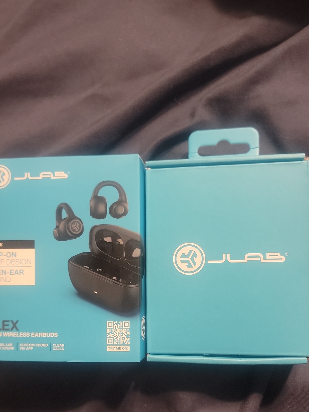 JLab Blue Wireless Earbuds with Charging Case - True Wireless